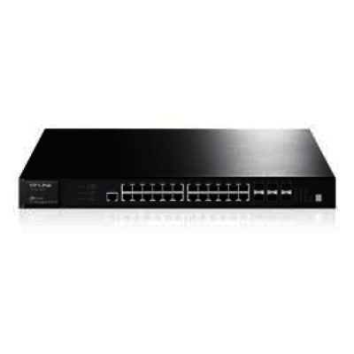 TP LINK T3700G-28TQ  JetStream 28-Port Gigabit Stackable L3 Managed